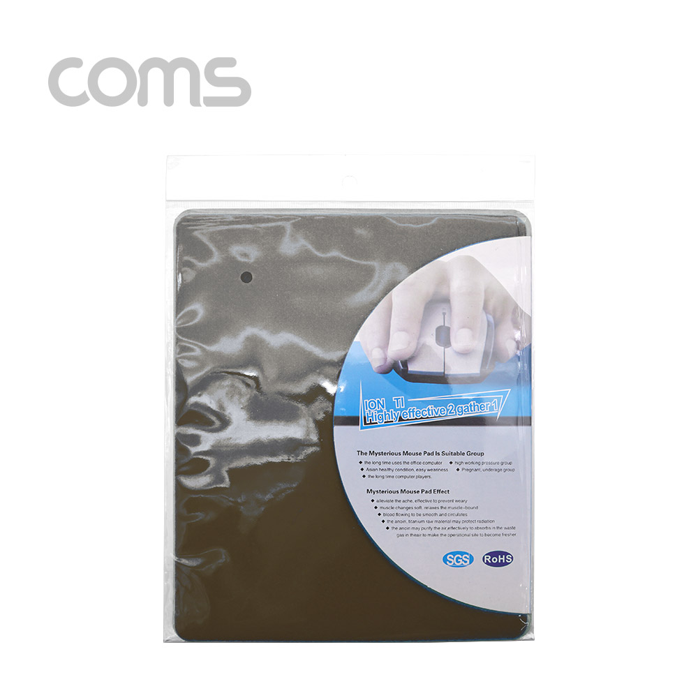 Coms 마우스 패드(라텍스) - Brown