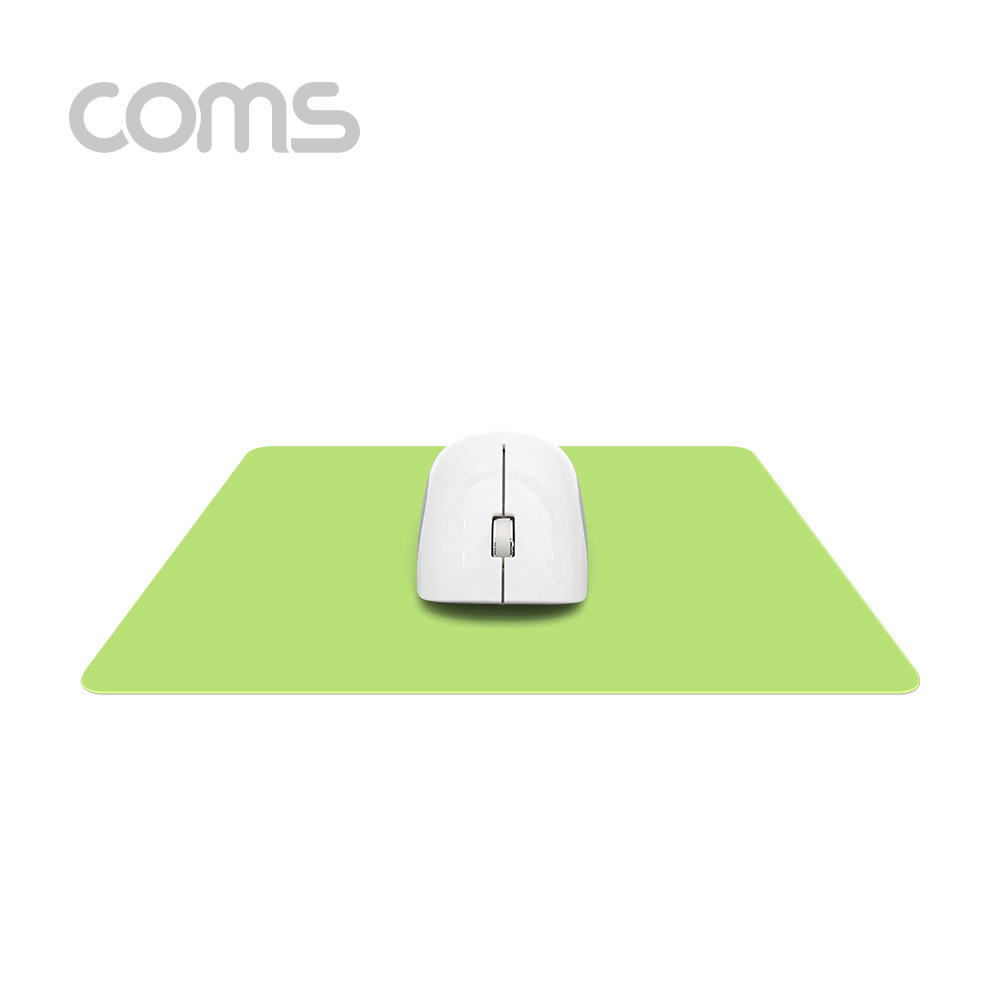 Coms 마우스 패드(라텍스) - Yellow Green