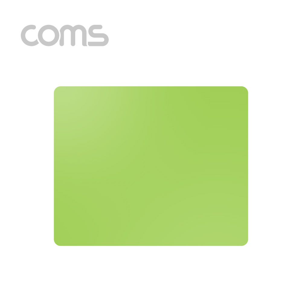 Coms 마우스 패드(라텍스) - Yellow Green