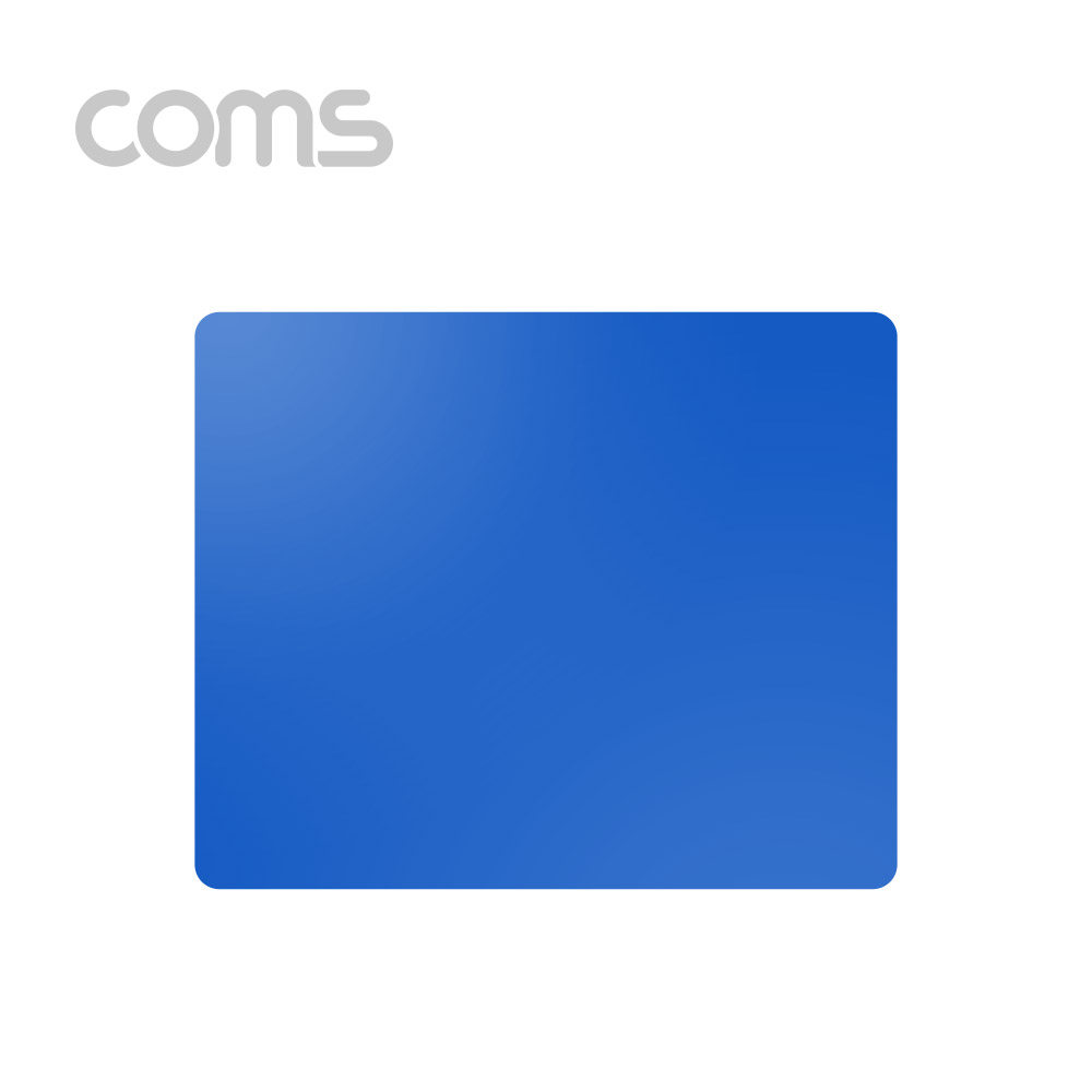 Coms 마우스 패드(라텍스) - Blue