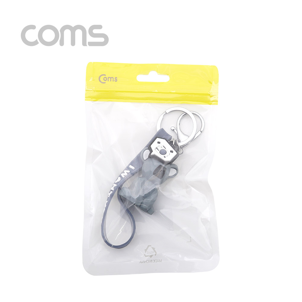 Coms 손목 스트랩(열쇠 고리 / 키링), 코알라 / 동물 폴리곤 / 기하학적 동물 패턴