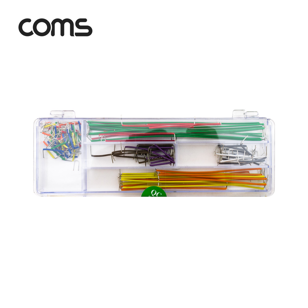 Coms 브레드보드 점퍼 와이어 키트 14종 140개입