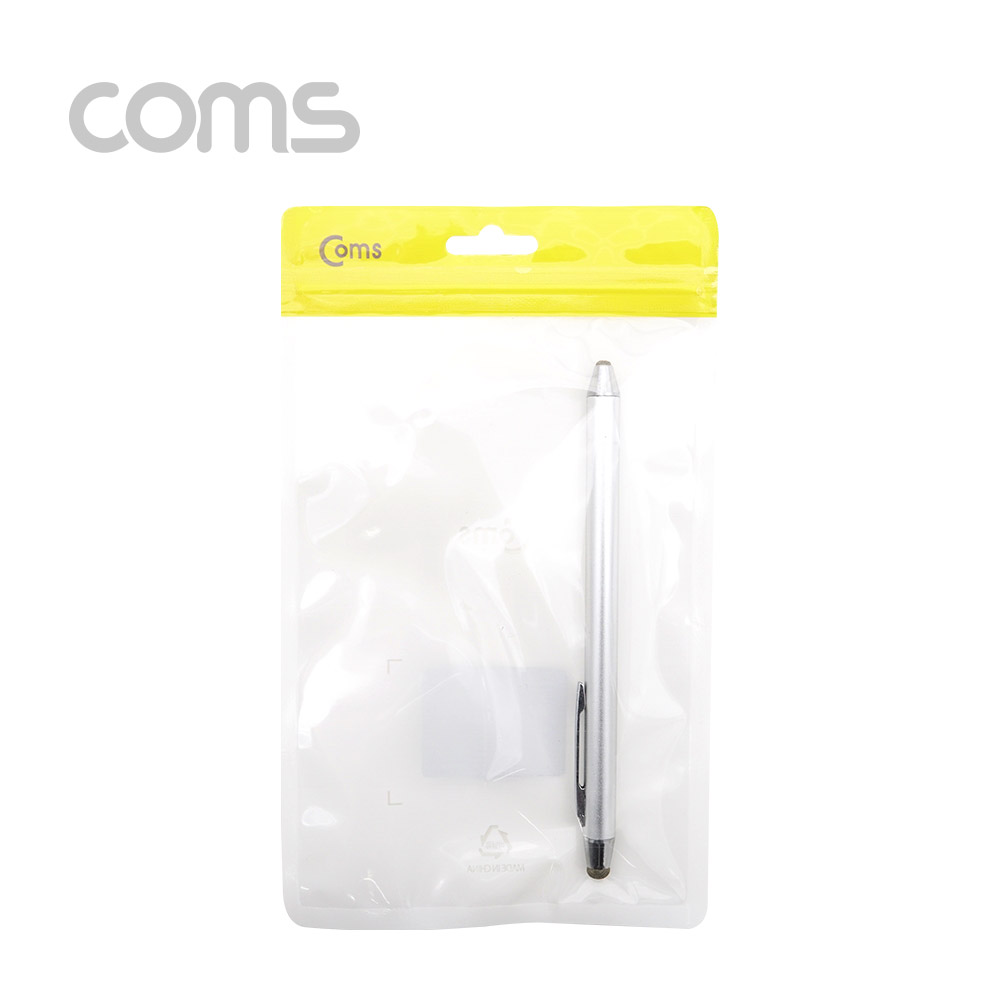 Coms 정전식 터치펜/ 볼펜형 / 양면 스타일러스 펜