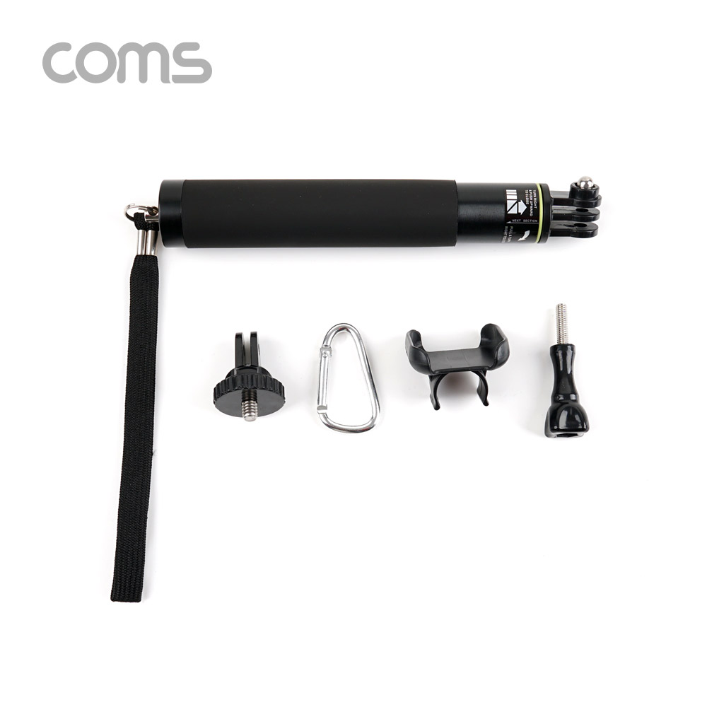 Coms 액션캠 길이 조절 셀카봉 / 6단 조절