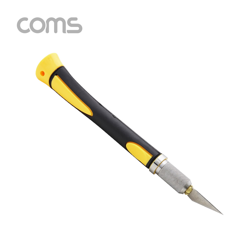 Coms 커터칼, 보조칼날(10ea) 세트 / 칼날 교체 / 공예 / 다용도 나이프