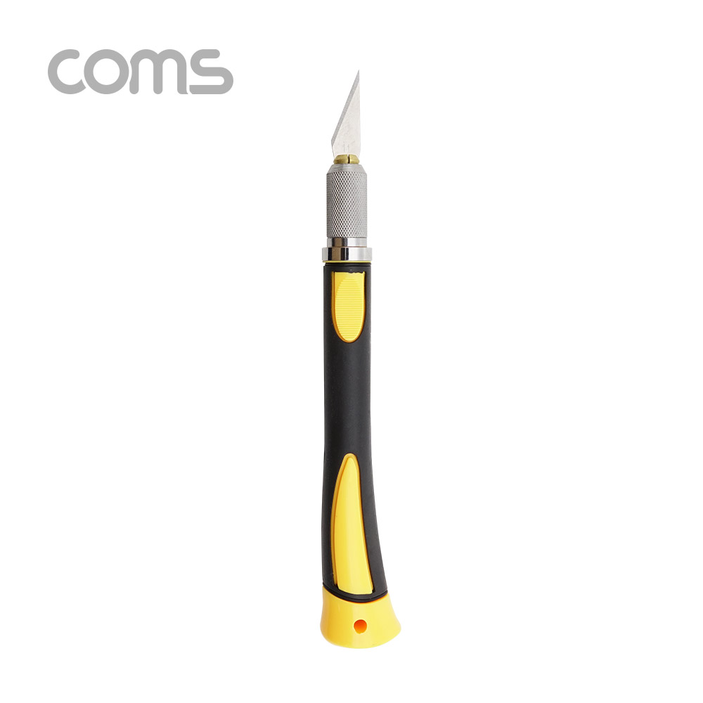 Coms 커터칼, 보조칼날(10ea) 세트 / 칼날 교체 / 공예 / 다용도 나이프