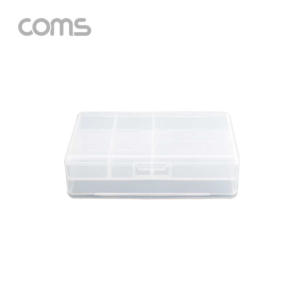 Coms 다용도 PVC 수납함 / 양면 열림 / 100 x 70 X 30 (mm)