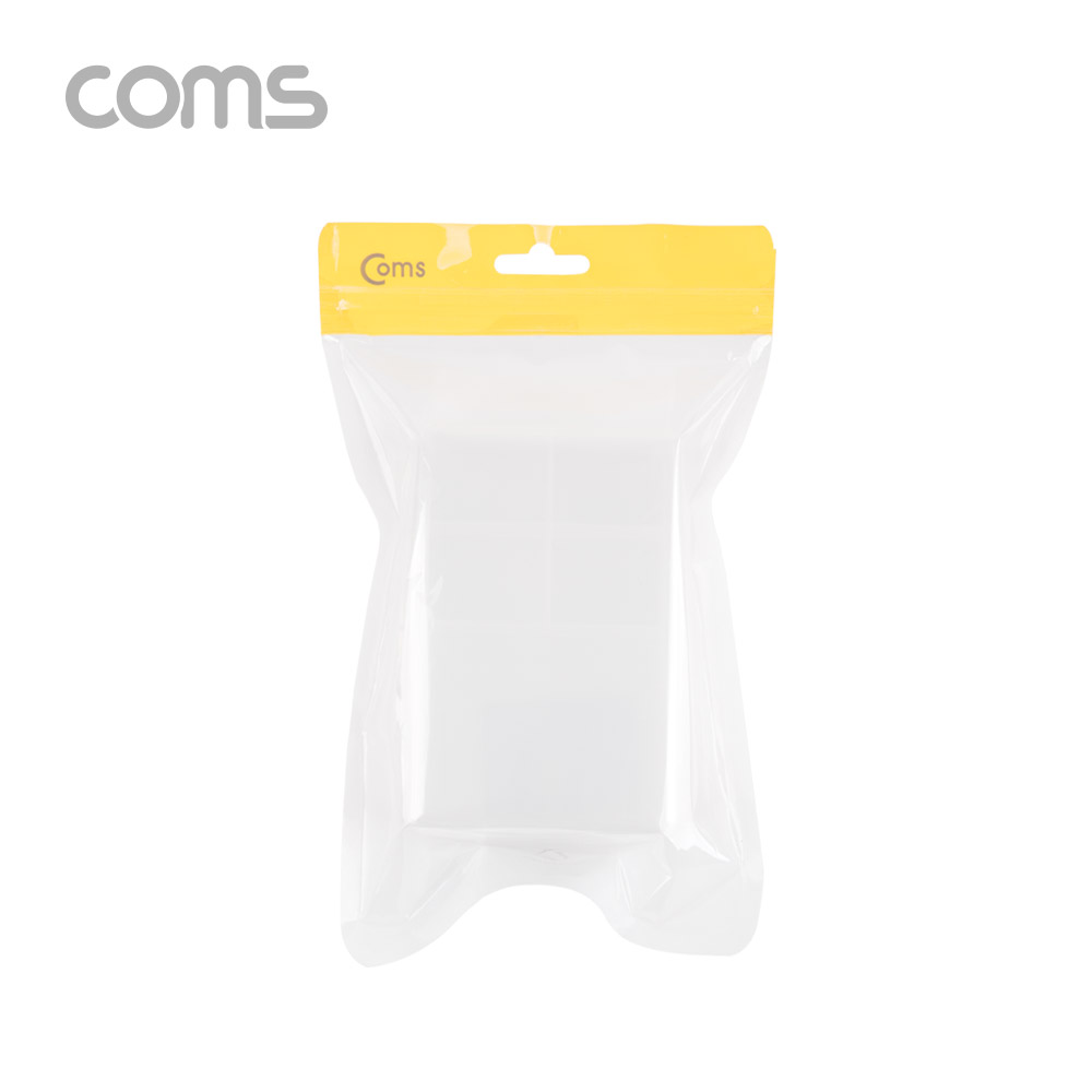 Coms 다용도 PVC 수납함 / 양면 열림 / 100 x 70 X 30 (mm)