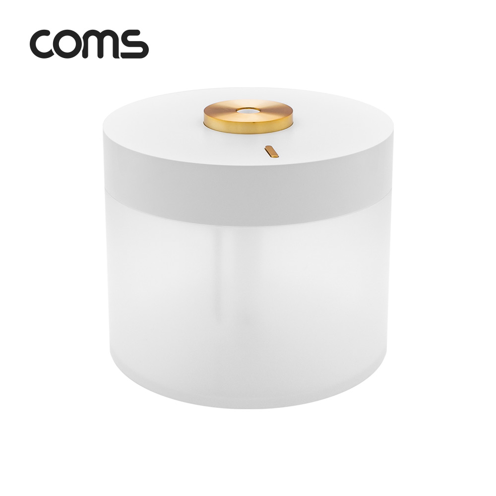 Coms 무선 가습기 무드등 / 780ml / 배터리 충전식 / 자동전원 차단기능