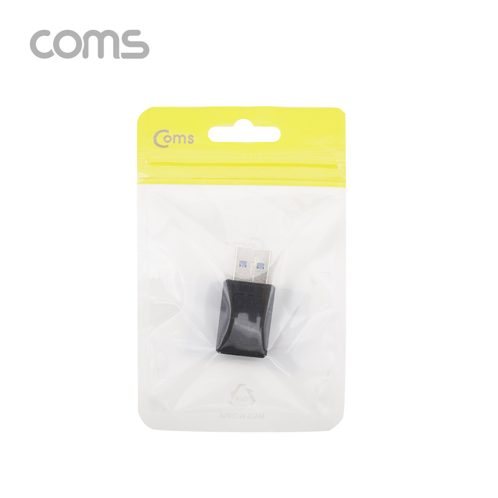 Coms USB 3.1(Type C) 젠더(Type C F / 3.0 M) Short/Black