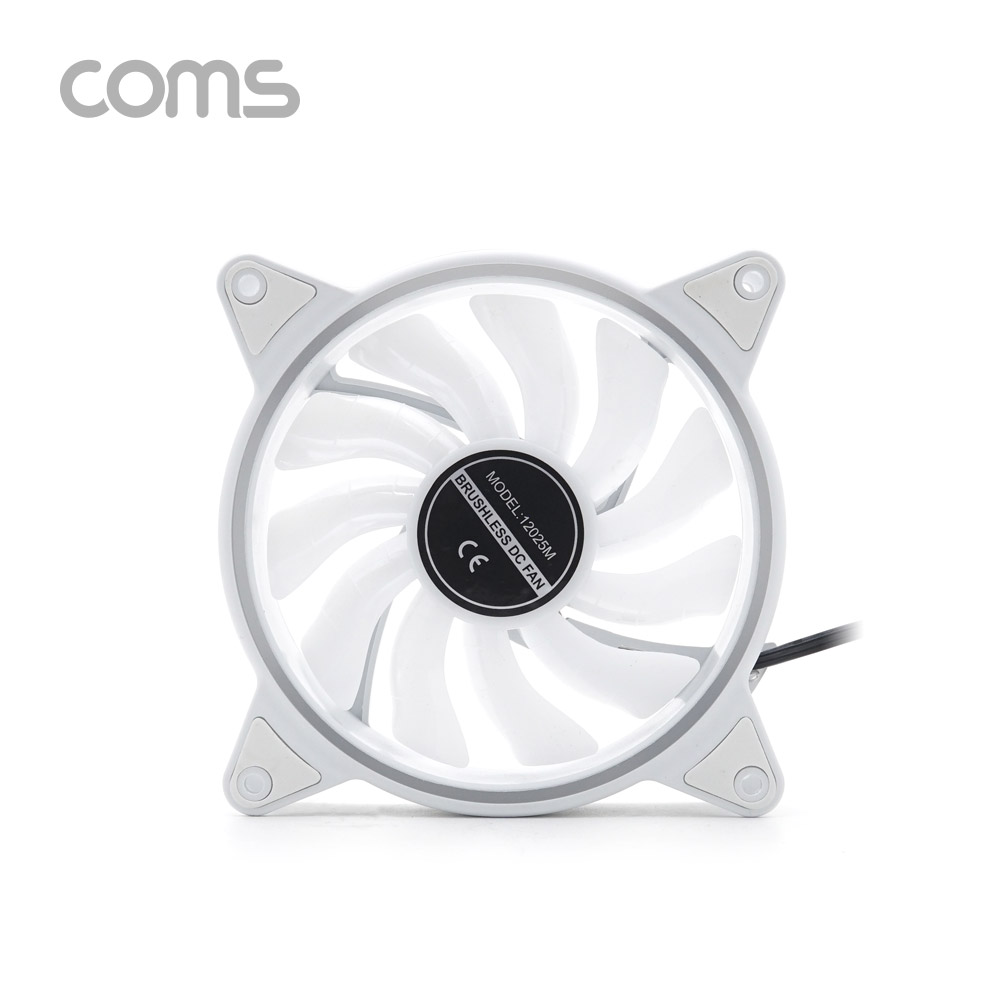 Coms 쿨러 케이스용 CASE / 120mm / Rainbow LED / Cooler