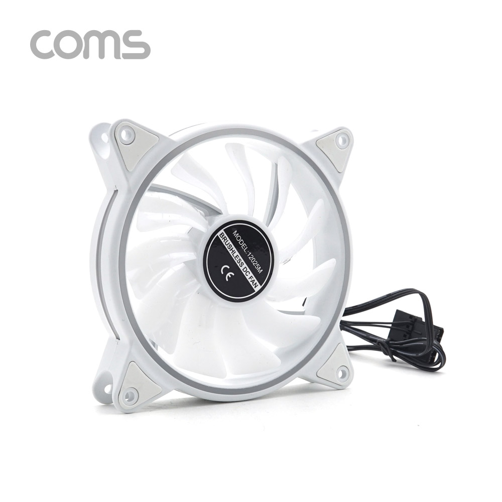 Coms 쿨러 케이스용 CASE / 120mm / Rainbow LED / Cooler