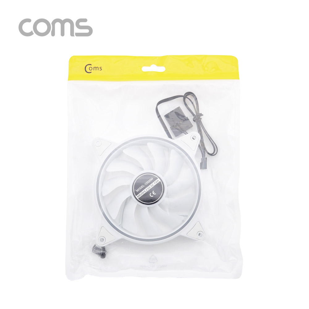 Coms 쿨러 케이스용 CASE / 120mm / Rainbow LED / Cooler