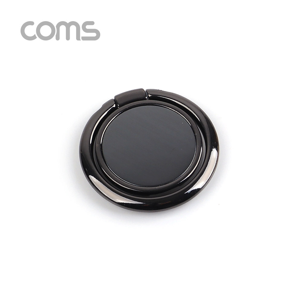 Coms 스마트폰 핑거링 / 링 홀더 / 30mm / Black