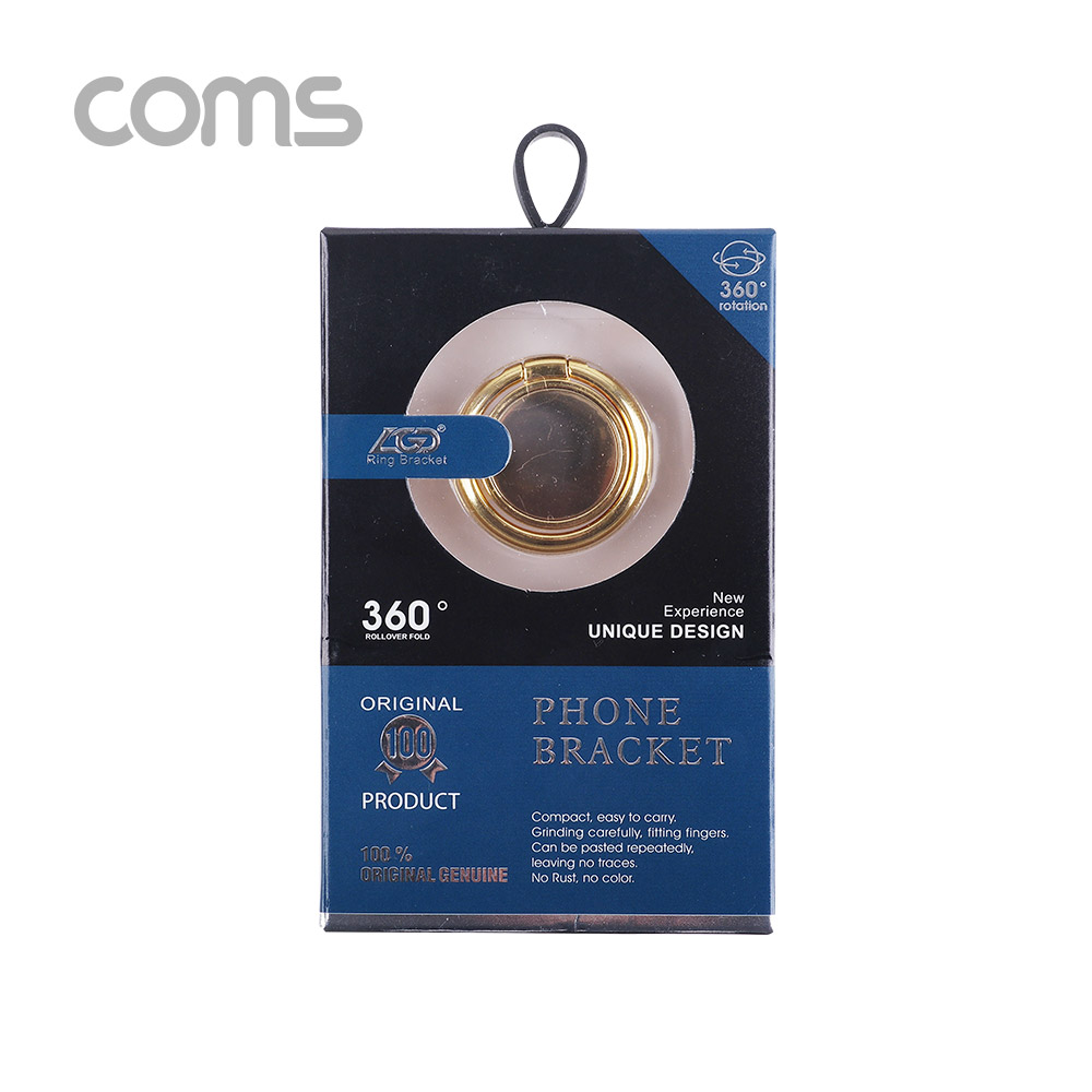Coms 스마트폰 핑거링 / 링 홀더 / 30mm / Gold