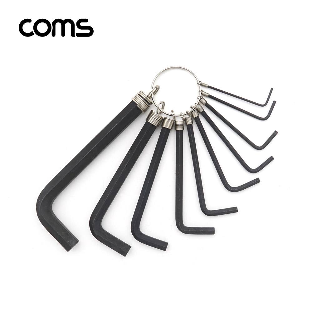 Coms 육각렌치 링고리 10pcs