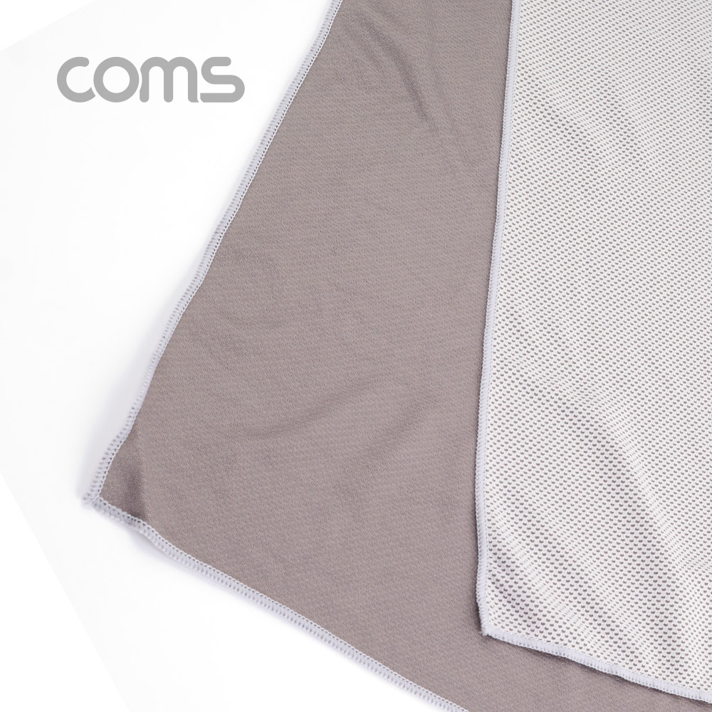 Coms 스포츠 타올 GRAY 120cm