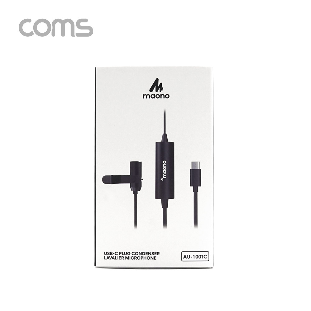 Coms USB 3.1(Type C) 마이크 / 소형 마이크 / C타입 마이크