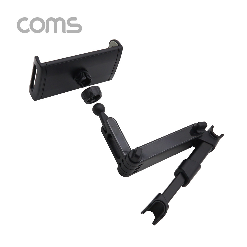Coms 차량용 헤드레스트 거치대 / 태블릿, 스마트폰 거치