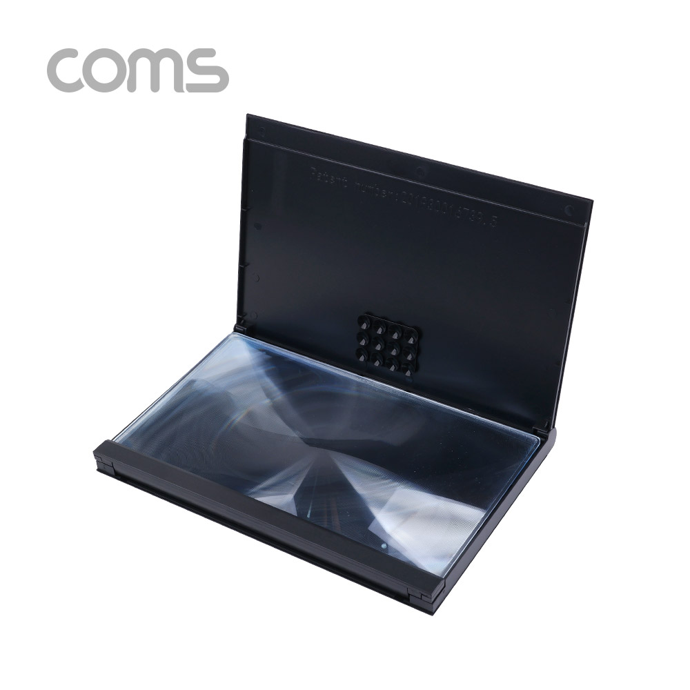 Coms 스마트폰 확대경 / 스크린 / 화면 확대 / Black