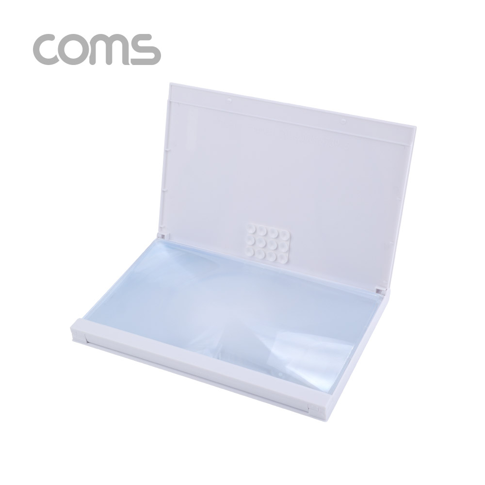 Coms 스마트폰 확대경 / 스크린 / 화면 확대 / White