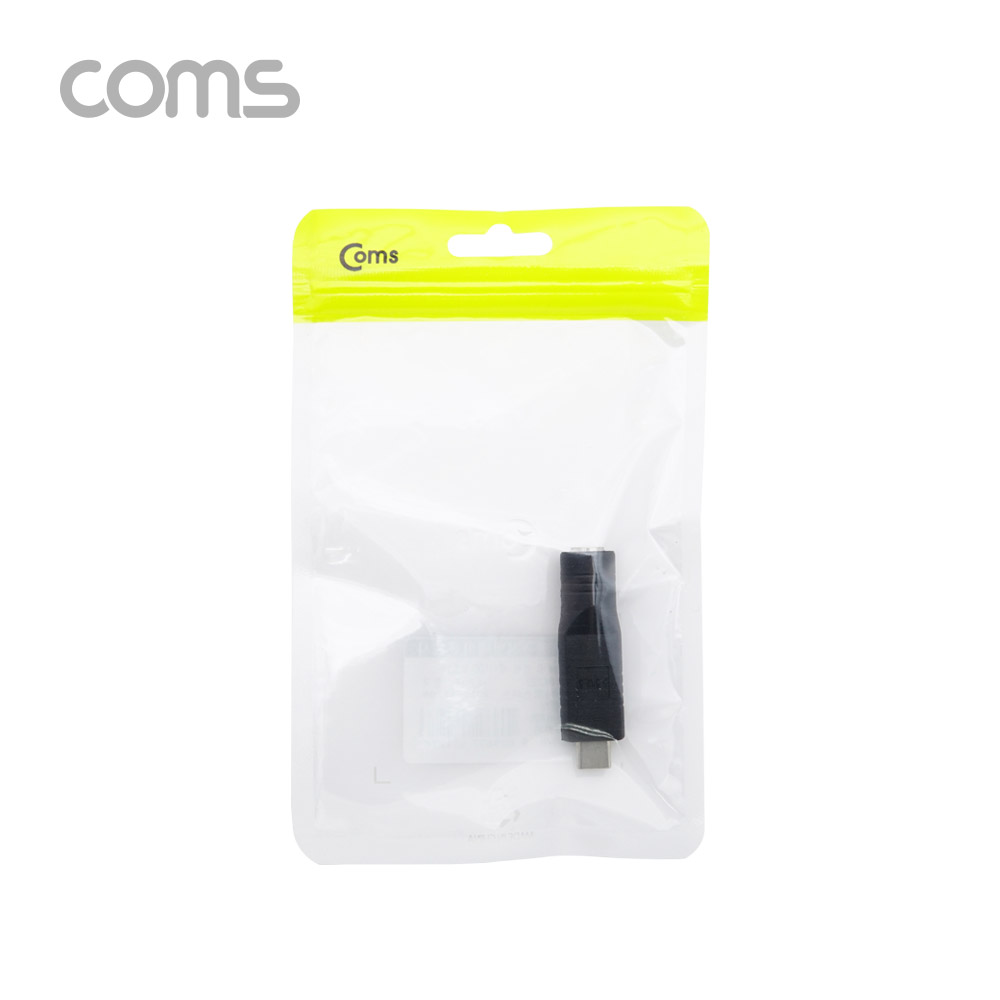 Coms Type C 전원 젠더(DC 5.5), USB 3.1(Type C) M/DC 5.5(2.5) F