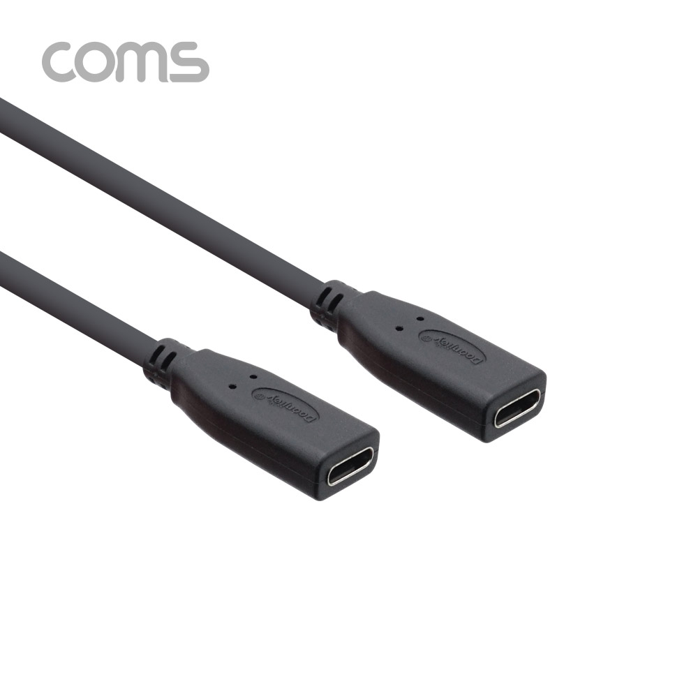 Coms USB 3.1(Type C) 케이블(연결 F/F) 50cm