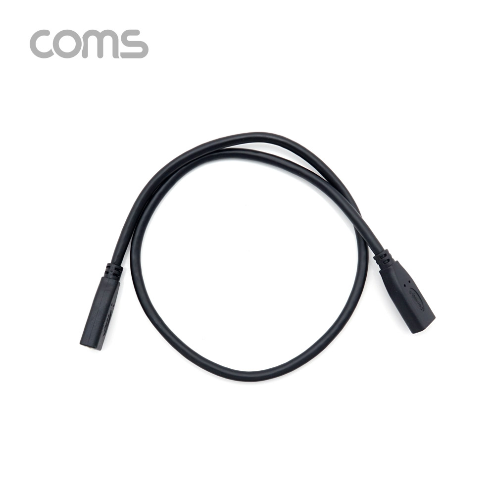 Coms USB 3.1(Type C) 케이블(연결 F/F) 50cm