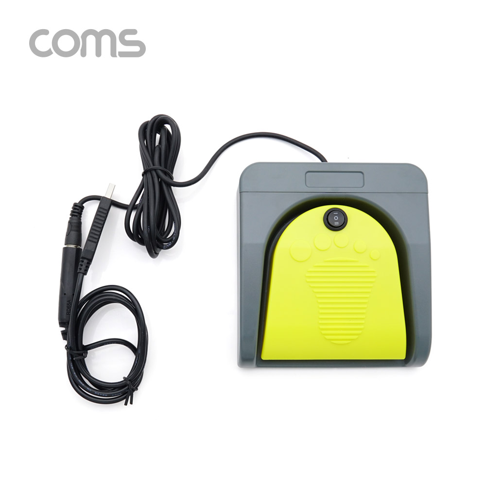 Coms USB 페달 / 풋 스위치(Foot Switch) / 6.3mm Audio Plug / USB 케이블