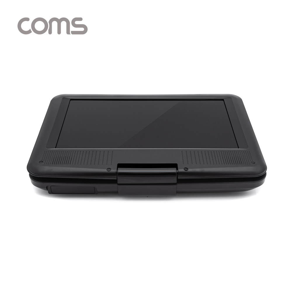 Coms 휴대용 DVD 플레이어/9형 디스플레이/포터블/HDMI 1080p/TV출력/270도 스크린회전