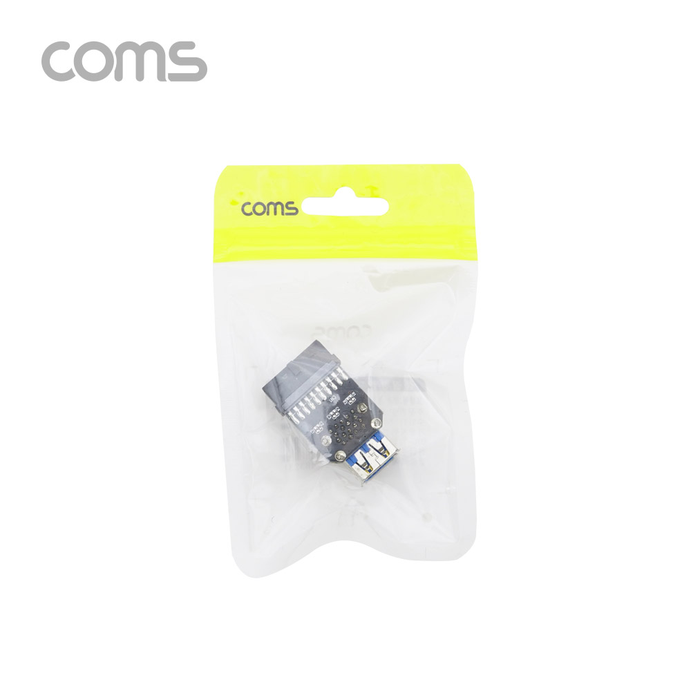 Coms USB 포트 3.0 (20P -> USB 2P) 기판용 상하 젠더형