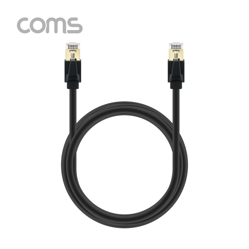 Coms 랜케이블(Direct/Cat 8) 2M / 기가비트 / LAN / 40Gbps / 26AWG / Fluke Test
