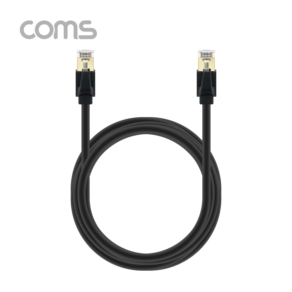 Coms 랜케이블(Direct/Cat 8) 3M / 기가비트 / LAN / 40Gbps / 26AWG / Fluke Test