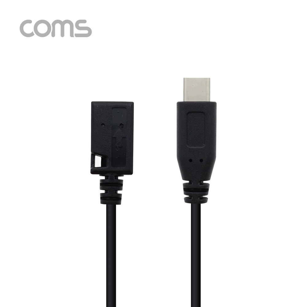 Coms USB 3.1(Type C) 케이블 20cm / C(M) to Mini 5Pin(F)