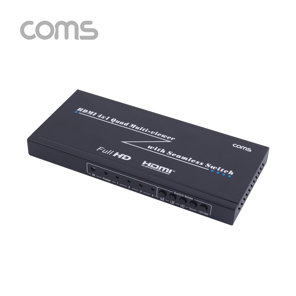 Coms HDMI 화면 분할기(4x1) / 분배기