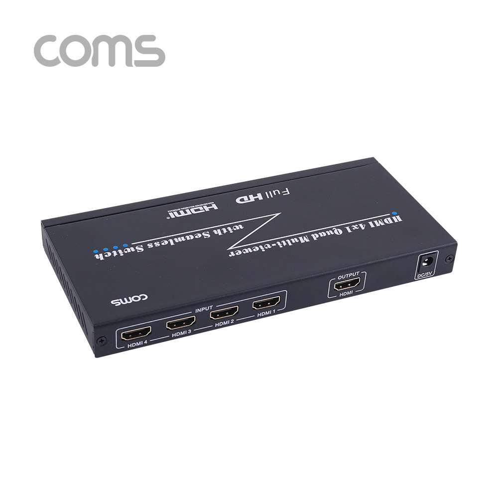 Coms HDMI 화면 분할기(4x1) / 분배기