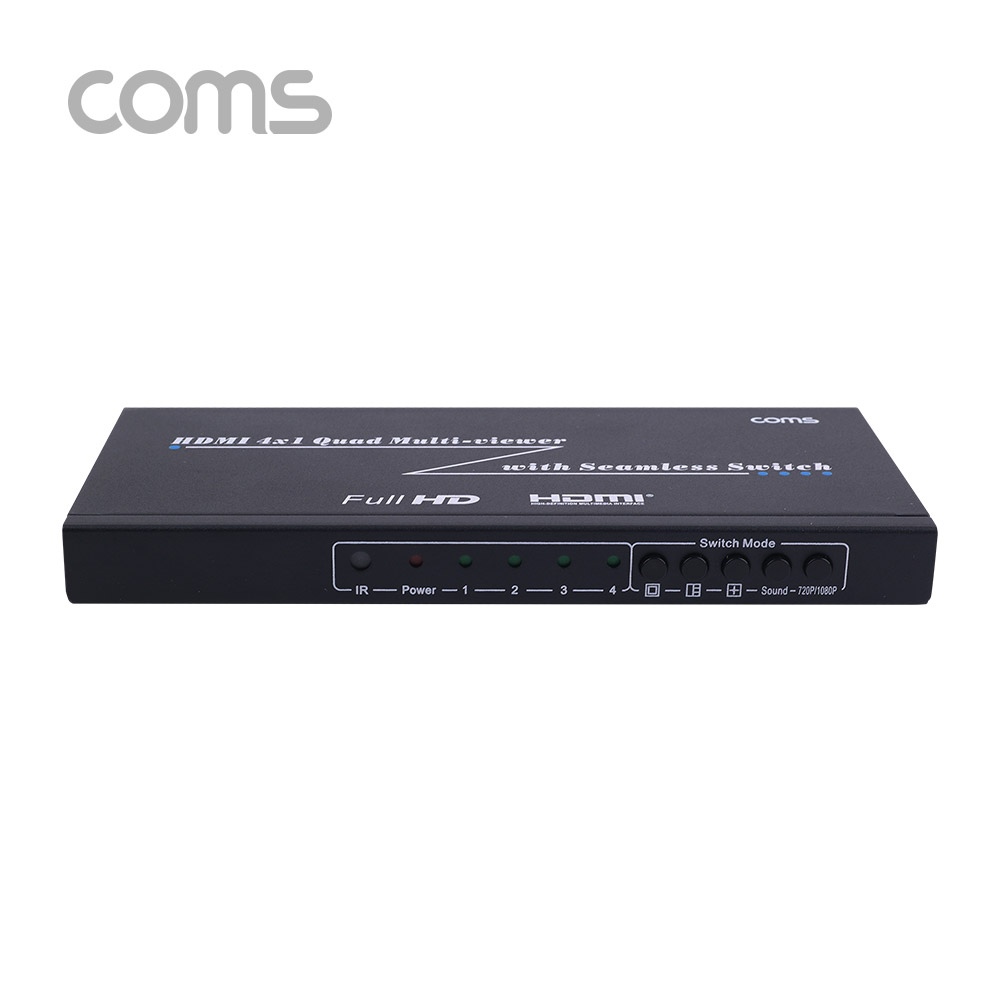 Coms HDMI 화면 분할기(4x1) / 분배기