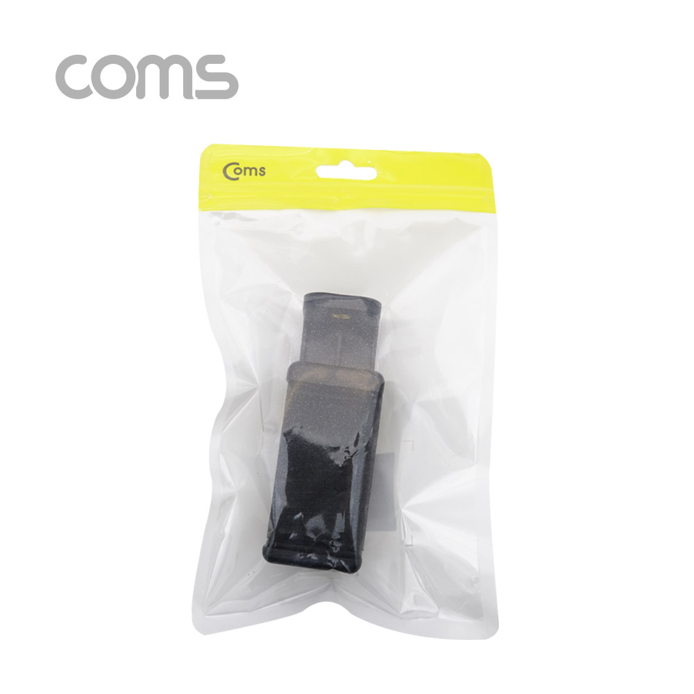 coms 스마트폰 거치대 / 각도조절 / 360도 회전 / 슬라이드형 / Black / 홀더