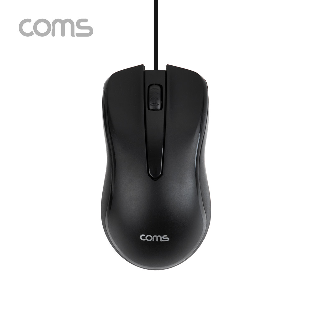 Coms USB 유선 광마우스 / 옵티컬 마우스 / 사무용 마우스 / 경제형
