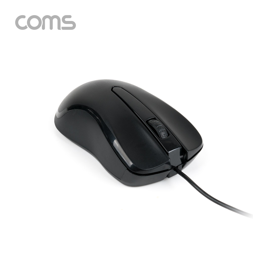 Coms USB 유선 광마우스 / 옵티컬 마우스 / 사무용 마우스 / 경제형
