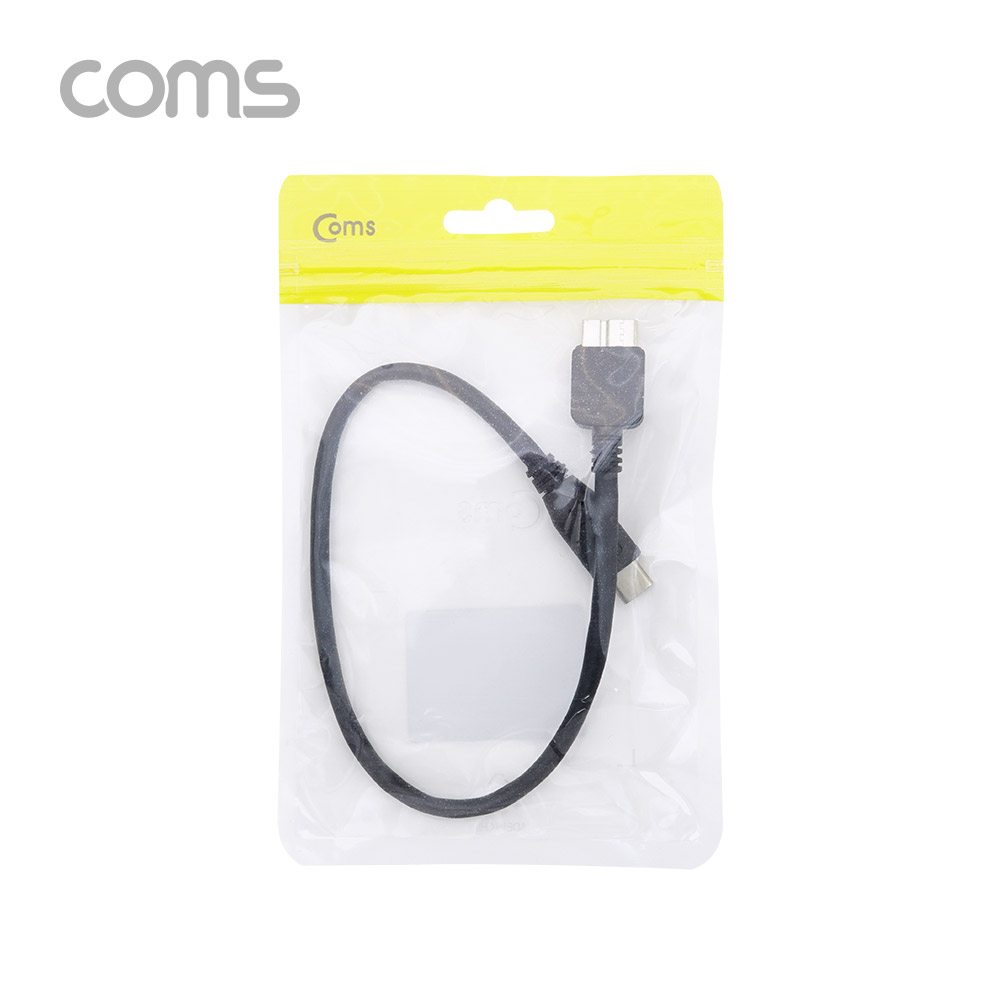 Coms USB 3.1(Type C) 케이블, Type C(M) to USB 3.0 Micro B(M), 30cm