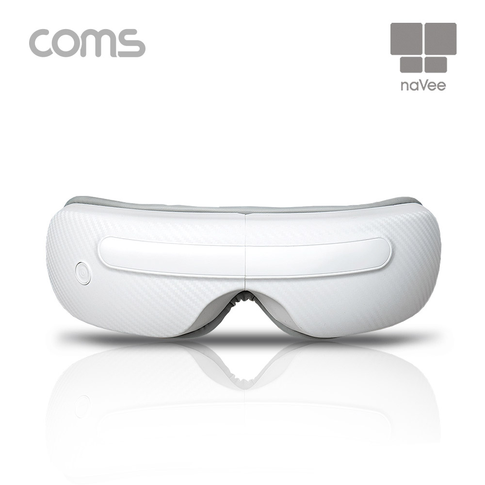 Coms 나비 눈마사지기 White / NV64-EYEMA2