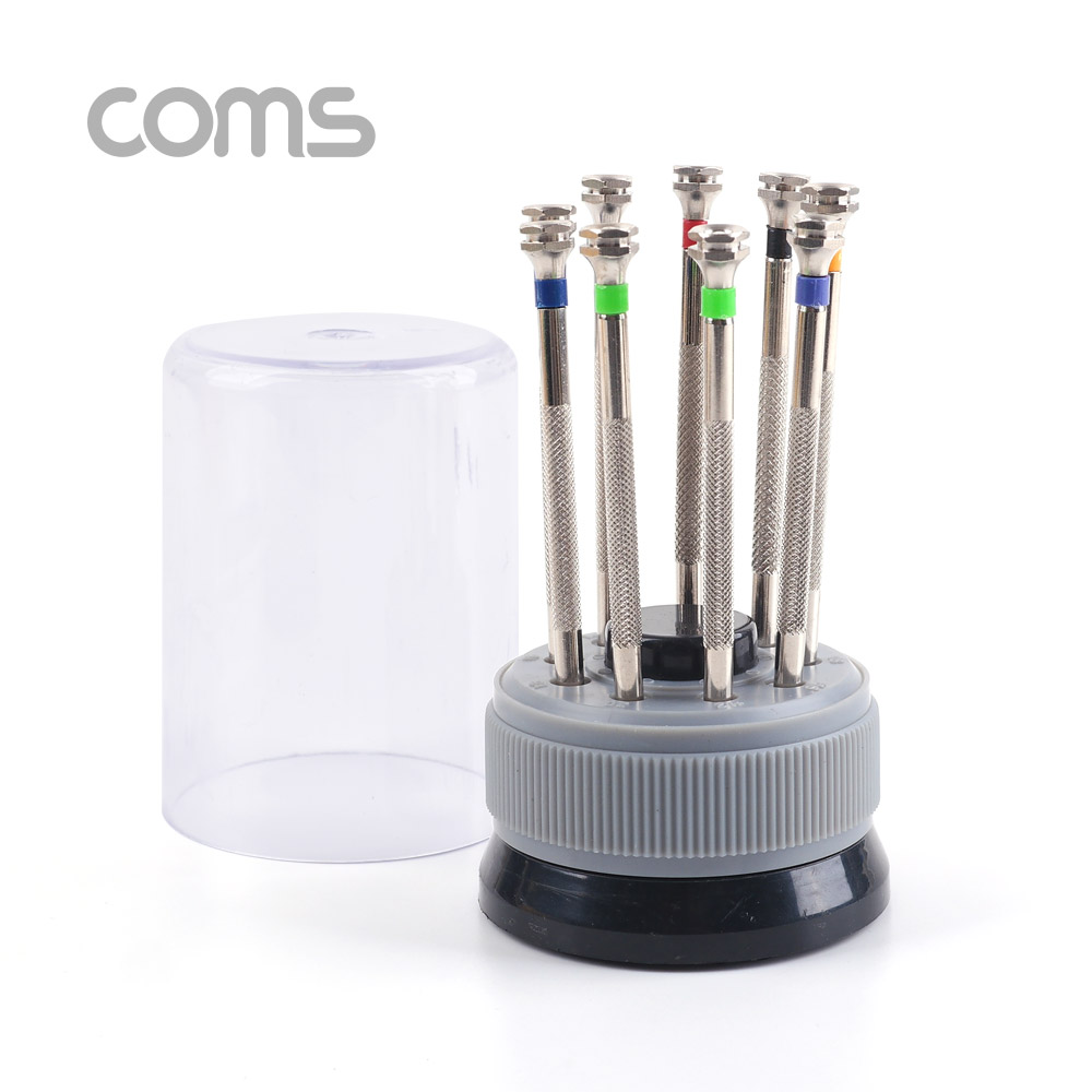 Coms 드라이버 세트 / 일자, 십자 / 초정밀 / 회전 스탠드