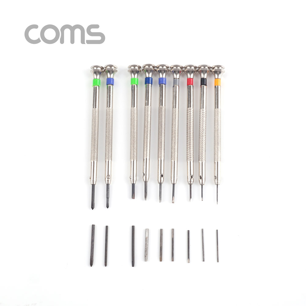 Coms 드라이버 세트 / 일자, 십자 / 초정밀 / 회전 스탠드