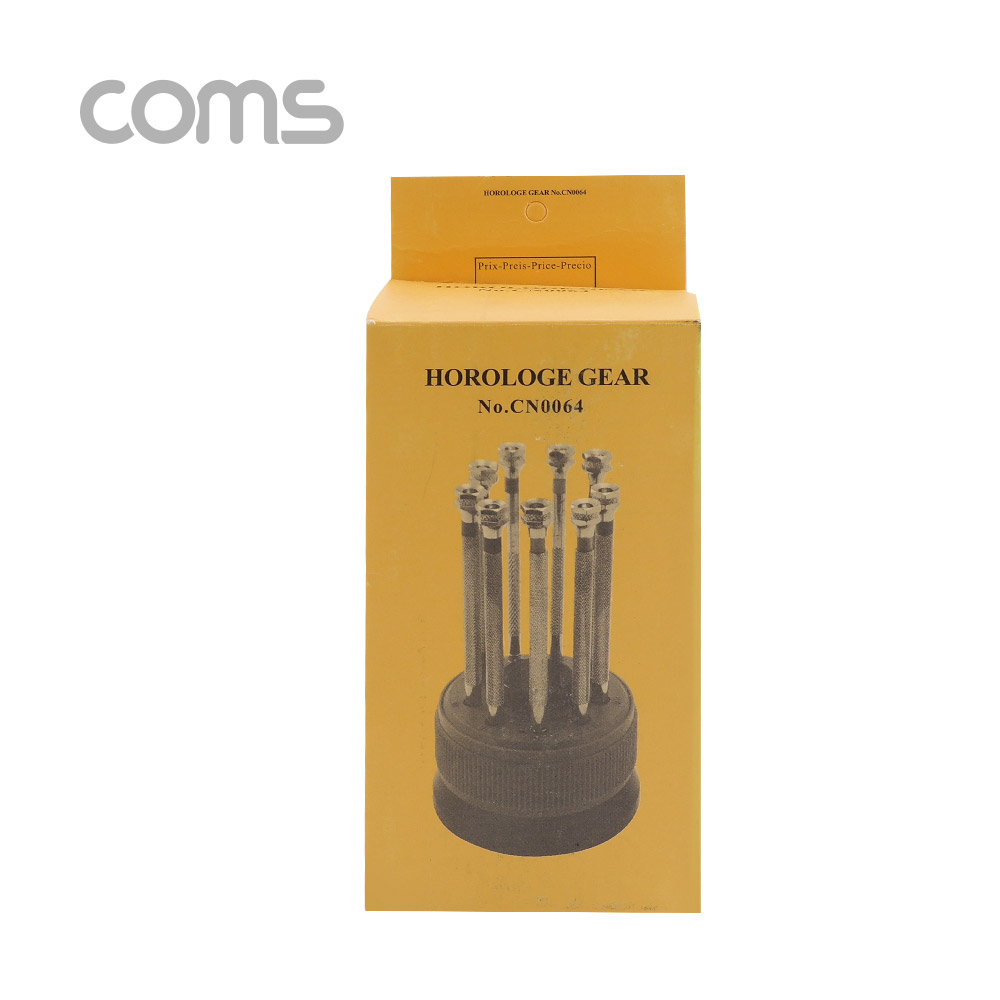 Coms 드라이버 세트 / 일자, 십자 / 초정밀 / 회전 스탠드