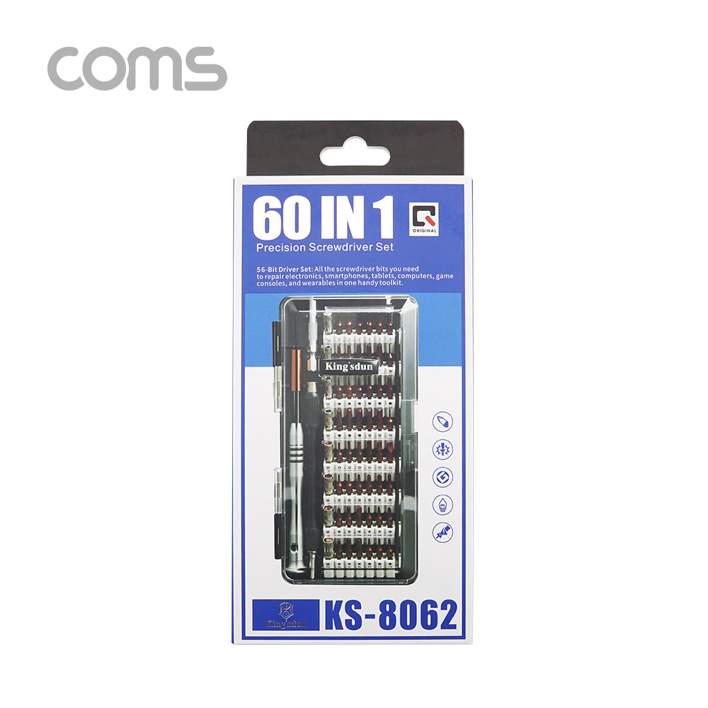 Coms 공구 드라이버 세트 (60 in 1) / Driver Set / 공구 툴 킷