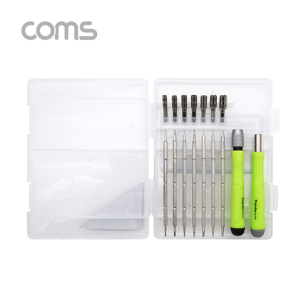 Coms 드라이버 세트(16pcs) / Driver Set / 공구 툴 킷