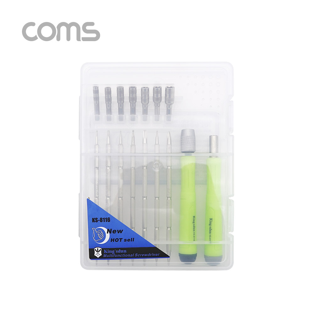 Coms 드라이버 세트(16pcs) / Driver Set / 공구 툴 킷