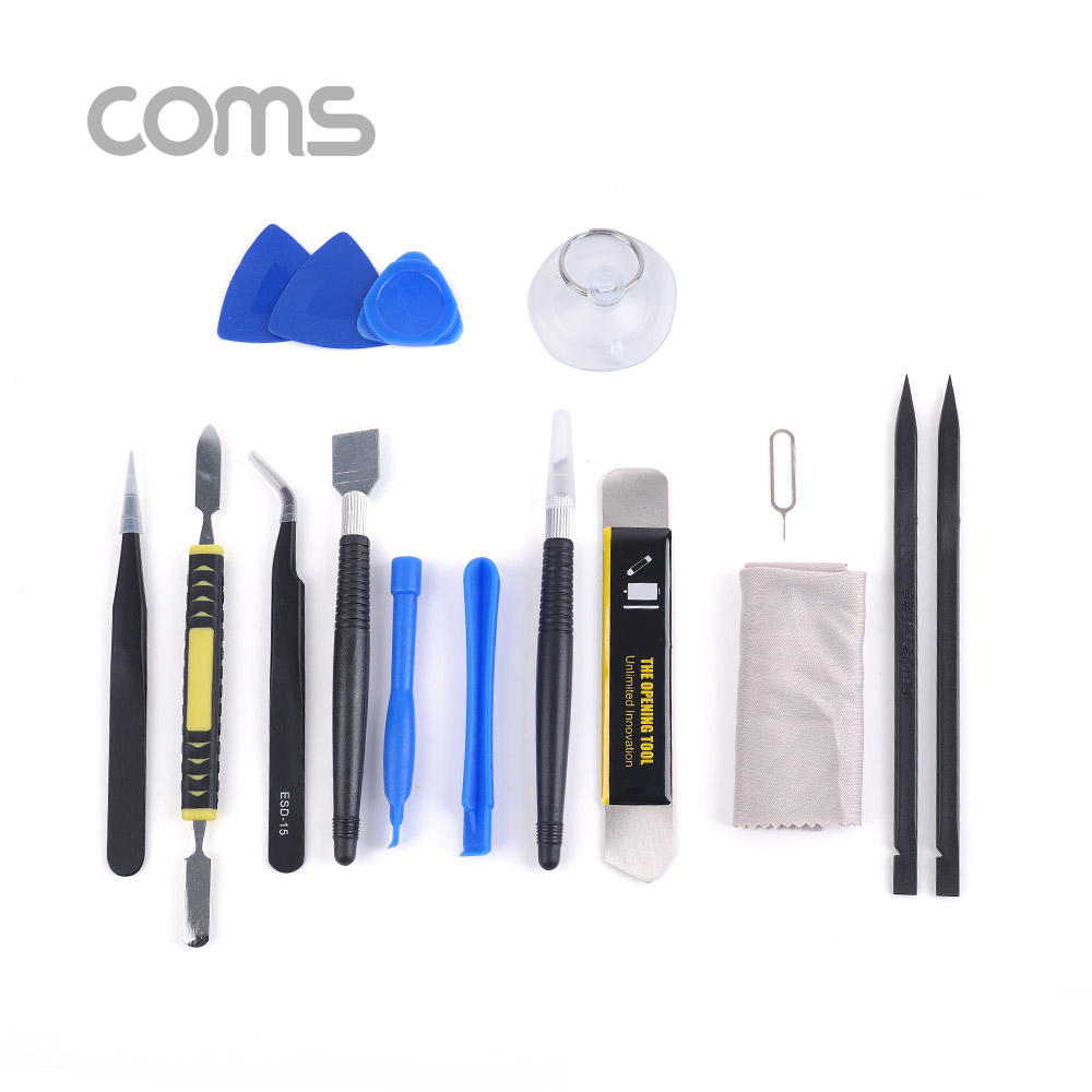 Coms 드라이버 세트(25 in 1) / 공구/ 수리 / 롤 케이스 / 파우치