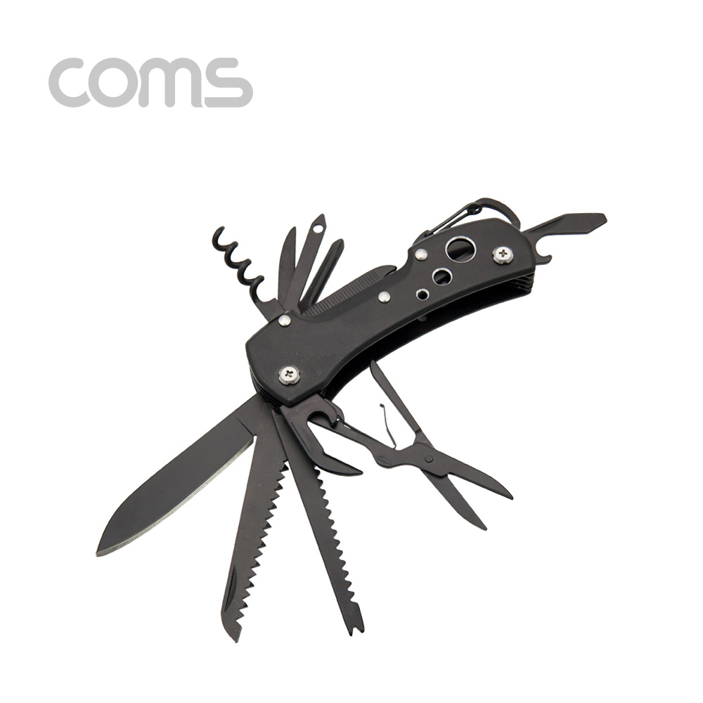 Coms 다용도 공구/커터/ 맥가이버칼 -가위, 드라이버, 톱, 나이프, 와인오프너, 드라이버 등